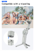 SF18 Phone Gimbal Stabilizer 360 Ai Auto Face Tracking Handheld Selfie Stick Tripod Tracking Gimbal - Image 19