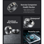IO32 Ultra Waterproof Sensorless Health Monitoring Exercise Companion Health Monitor Smart Ring - Image 3