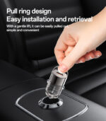 Y67 Aluminum Alloy Transparent Shell Pull Ring Design PD45W Fast Charging Mini Hidden Car Charger - Image 13