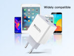 YC27 White Adapter EU Plug PD2.0 18W Fast Charging Smart Phone Travel Portable Charger - Image 13