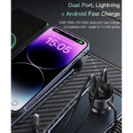 Y56 60W Fast Charging Car Charger | Built-in Type-C car cigarette lighting port charger adapter - Image 4