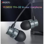 YH32 High Quality Mobile Accessories 3.5Mm Handsfree Headphone Hifi Stereo Earphone With Mic - Image 2