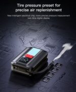 VC04 Precise Air Replenishment Portable Wireless Extra Long Endurance Car Mounted Inflation Pump - Image 9