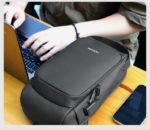 WB46 Large Capacity USB Conversion Interface Wirh Combination Lock Casual Business Crossbody Bag - Image 18