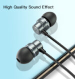 YH32 High Quality Mobile Accessories 3.5Mm Handsfree Headphone Hifi Stereo Earphone With Mic - Image 8