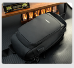 WB46 Large Capacity USB Conversion Interface Wirh Combination Lock Casual Business Crossbody Bag - Image 19