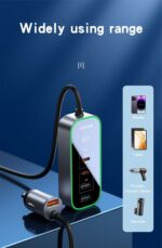 Y53 5 Ports  97W Extended Car Charger With LED Voltage Moniter - Image 16
