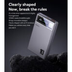 YP61 PD20W Fast Charging HD Digital Display Dual Port 10000mAh Magnetic Wireless Charging Power Bank - Image 4