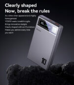 YP61 PD20W Fast Charging HD Digital Display Dual Port 10000mAh Magnetic Wireless Charging Power Bank - Image 9