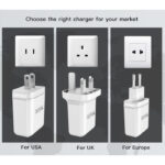 YC23 Universal Portable Wall Charger | Type-C 18W PD Fast Charging Charger For Mobile Phone - Image 3