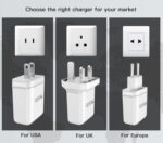 YC23 Universal Portable Wall Charger | Type-C 18W PD Fast Charging Charger For Mobile Phone - Image 8