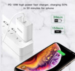 YC23 Universal Portable Wall Charger | Type-C 18W PD Fast Charging Charger For Mobile Phone - Image 9