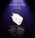 YC47 20W Fast Charging Home Charger | Type-C and USB-A Port Charger Adapter - Image 14