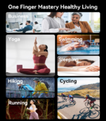 IO32 Ultra Waterproof Sensorless Health Monitoring Exercise Companion Health Monitor Smart Ring - Image 15