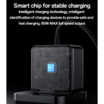 YC75 2M Length Cable Type-C Output 65W Fast Charger EU Standard Laptop Adapter Charger - Image 4