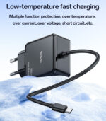 YC75 2M Length Cable Type-C Output 65W Fast Charger EU Standard Laptop Adapter Charger - Image 12