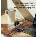 MC19 2M Max 3250W capacity 4 ports UK Standard Power Socket with PD and QC fast charging USB ports - Image 4