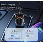 Y42 Fast Delivery Quick 3.0 36W Car Phone Adapter Fast Charging Battery Dual Usb Car Charger - Image 3