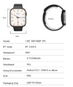 IO17 Manufacturers Io17 Imported Chips Accurate Data Detect Smart Bracelet Smart Watch - Image 8
