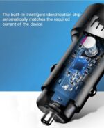 Y42 Fast Delivery Quick 3.0 36W Car Phone Adapter Fast Charging Battery Dual Usb Car Charger - Image 9