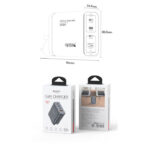YC143 Yesido GaN 140W Fast Charging 4 Ports Output Support Charging Laptop US Charger - Image 5