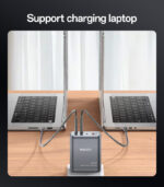 YC143 Yesido GaN 140W Fast Charging 4 Ports Output Support Charging Laptop US Charger - Image 9