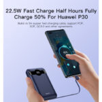 YP28 10000mAh Power Bank | Dual USB QC3.0 18W Port PD type-C 22.5W Port Power Bank - Image 4