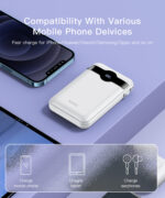 YP28 10000mAh Power Bank | Dual USB QC3.0 18W Port PD type-C 22.5W Port Power Bank - Image 17