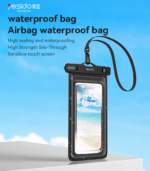 WB49 One-touch Locking With Carabiner High Sealing Sensitive Touch Screen Transparent Waterproof Bag - Image 6