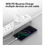 YC51 30W Fast Charging Home Charger | USB-A and Type-C and Lightning Port Charger Adapter - Image 4