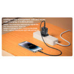 YC87 PD 20W Fast Charging Dual Port Smart Digital Display UK Digital Wall Charger - Image 4