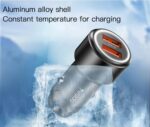 Y43 36W Dual Qc 3.0 Car Super Fast Usb Charger Dual Quick 2 Port Usb Car Charger Adapter - Image 17