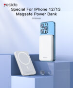YP29 5000mAh capacity Magsafe magnetic Wireless power bank - Image 6