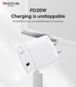 YC11U Low Temperature PD 20W Fast Charging Single C US Standard Travel Charger - Image 6