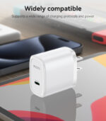 YC11U Low Temperature PD 20W Fast Charging Single C US Standard Travel Charger - Image 16
