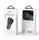 Y64 Aluminum Alloy USB+TC PD30W + USB20W Multi Protection 50W Fast Charging Car Charger - Image 7