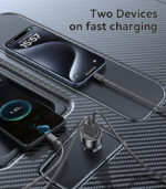 Y64 Aluminum Alloy USB+TC PD30W + USB20W Multi Protection 50W Fast Charging Car Charger - Image 11