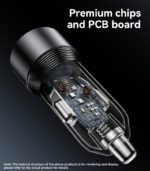 Y64 Aluminum Alloy USB+TC PD30W + USB20W Multi Protection 50W Fast Charging Car Charger - Image 12