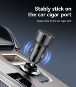 Y64 Aluminum Alloy USB+TC PD30W + USB20W Multi Protection 50W Fast Charging Car Charger - Image 14