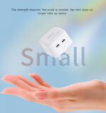 YC38 High Quality Universal Travel Dual PD 35w GaN Fast Charging Wall Plug Tablet Phone Charger - Image 12