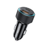 Y60 38W Innovative PD Reverse Charging Built-in TC And IP Cable Dual Port Fast Charging Car Charger