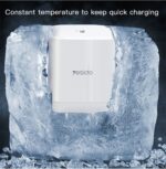YC30 White EU/UK Plug PD 20W Type-C Fast Charging Adapter Charger For Mobile Phone - Image 13