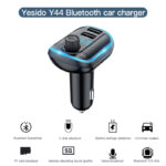Y44 MP3 Player Bluetooths Cigarette Lighter Auto Charge Universal U Disk 2 Usb Car Charger - Image 2