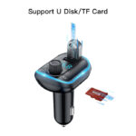 Y44 MP3 Player Bluetooths Cigarette Lighter Auto Charge Universal U Disk 2 Usb Car Charger - Image 4