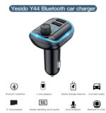 Y44 MP3 Player Bluetooths Cigarette Lighter Auto Charge Universal U Disk 2 Usb Car Charger - Image 6