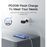 MC17 4 In 1 UK US EU AU universal charger | MINI PD 20W Global Charger - Image 3