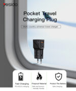 MC17 4 In 1 UK US EU AU universal charger | MINI PD 20W Global Charger - Image 6