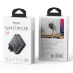 YC95 GaN PD100W Fast Charging Smaller Size 2*USB-C & USB-A Three Ports UK Standard Charger - Image 5