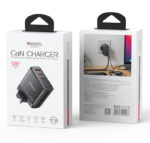 YC95 GaN PD100W Fast Charging Smaller Size 2*USB-C & USB-A Three Ports UK Standard Charger - Image 7