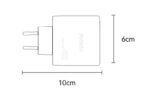 YC95 GaN PD100W Fast Charging Smaller Size 2*USB-C & USB-A Three Ports UK Standard Charger - Image 17